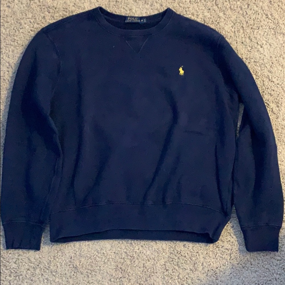 Polo Ralph Lauren Navy crew neck sweatshirt size M
